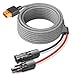 KFD Solarladekabel Solarstecker auf XT60i Solarkabel für EF ECOFLOW Delta 2 Max Tragbare Powerstation Delta 3 Plus River 2 MAX Anker SOLIX C300 DJI Power 1000 16AWG Verlängerungskabel Charging Cable