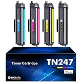 Box contents: 1 x Black, 1 x Cyan, 1 x Yellow, 1 x Magenta TN-247BK TN-247C TN-247Y TN-247M TN-243BK TN-243C TN-243Y TN-243M TN243CMYK TN 243CMYK Toner