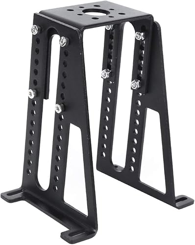 Miniatura 6 de Dilwe Soporte de motor RC, soporte de montaje de motor de avión RC, piezas de modelo de soporte extraíble de aleación de aluminio, soporte de motor