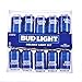 Budweiser Kurt Adler 10-Light Bud Light Beer Can Light Set