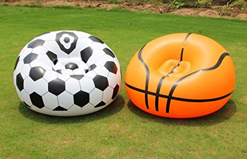 Sofá inflable de fútbol y sillón perezoso individual para terraza 6