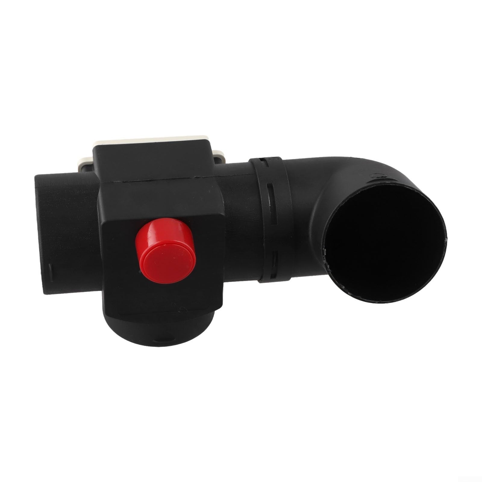Répartiteur 75 mm de chauffage diesel orientable avec connecteur coudé en ABS noir