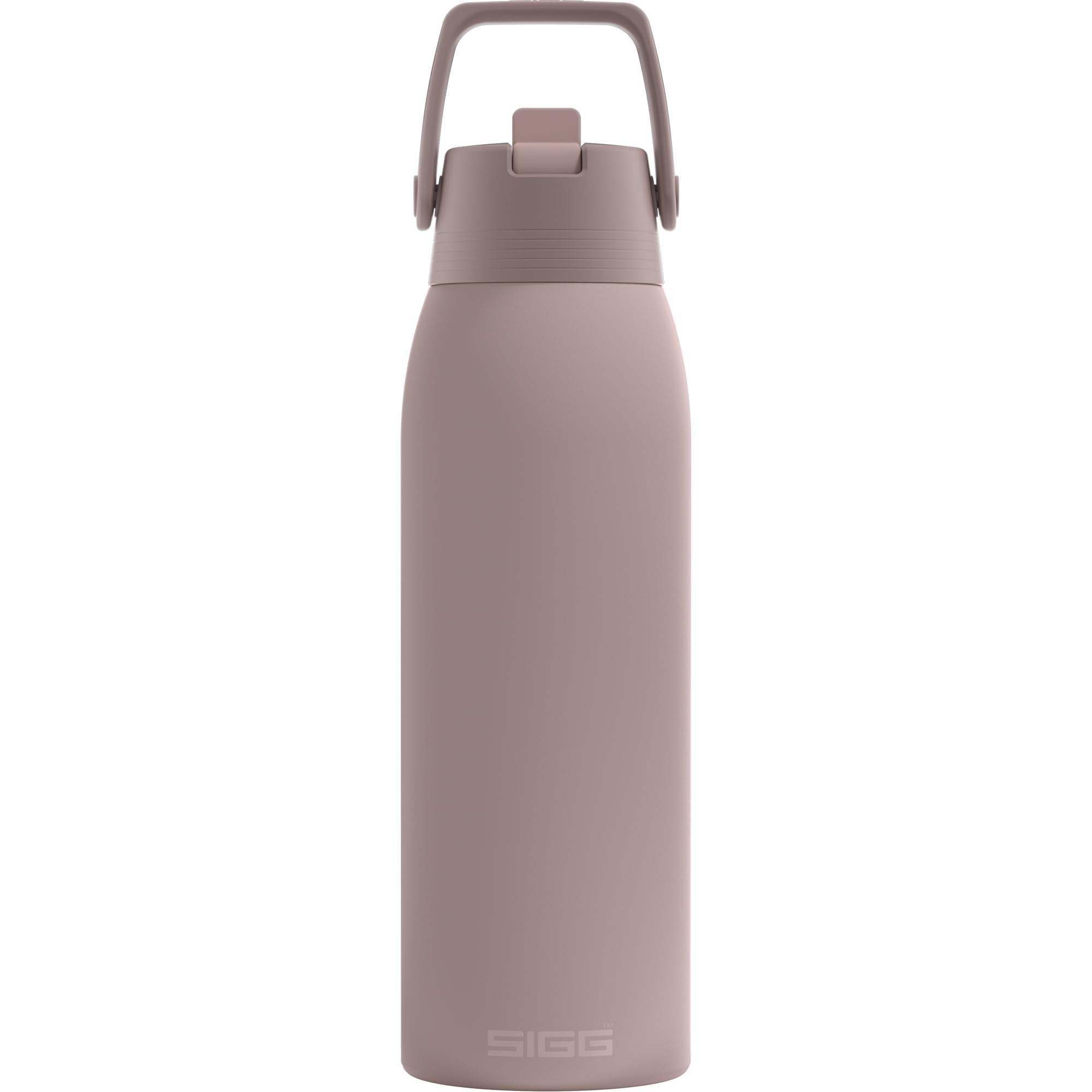 SIGG - Gourde Isotherme - Bouteille Thermos Shield Therm FLIP Dusk - Anti-fuite - Compatible lave-vaisselle - Sans BPA - 90% acier inoxydable recyclé - Rose - 1L