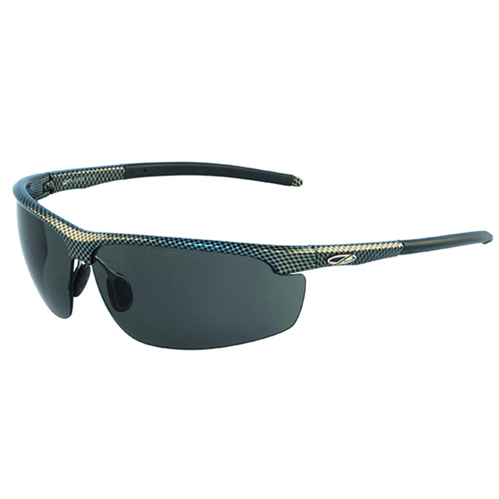 JSP Leone Safety Spectacle Carbon Style Frame Smoke Lens Polarized Lens 3.1 (1LEOCARB21SPOL)