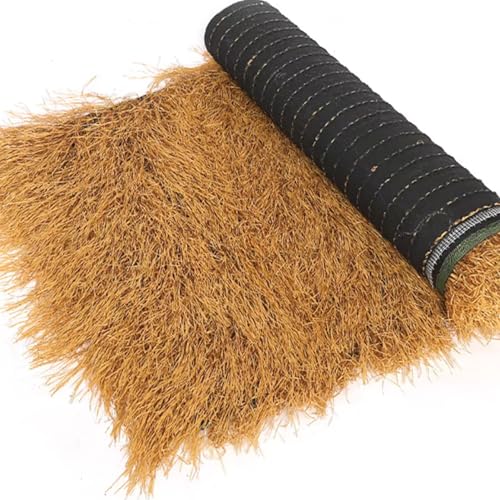 Cubierta de techo de paja falsa simulada y rollo de paja de palma sintética mexicana