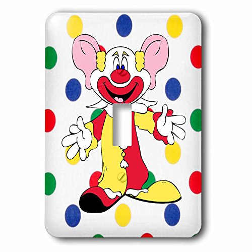 Interruptor de palanca con payaso para transformar paredes aburridas y sosas 2