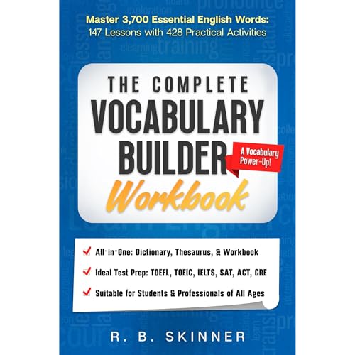 The Complete Vocabulary Builder Workbook Audiolibro Por R. B. Skinner arte de portada