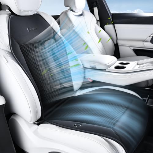 Image of FLORICH Cooling Seat Covers Ventilated Car Seat Cover with 8 Turbo Fans 12V-24V 3-Speed Adjustable Car Seats Cooling Pad Cushion Universal Fit for Car SUV Truck Van Summer Driving