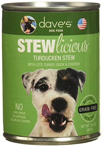Dave'S Stewlicious Turducken Stew For Dogs, 13 Oz Can (Case Of 12 )
