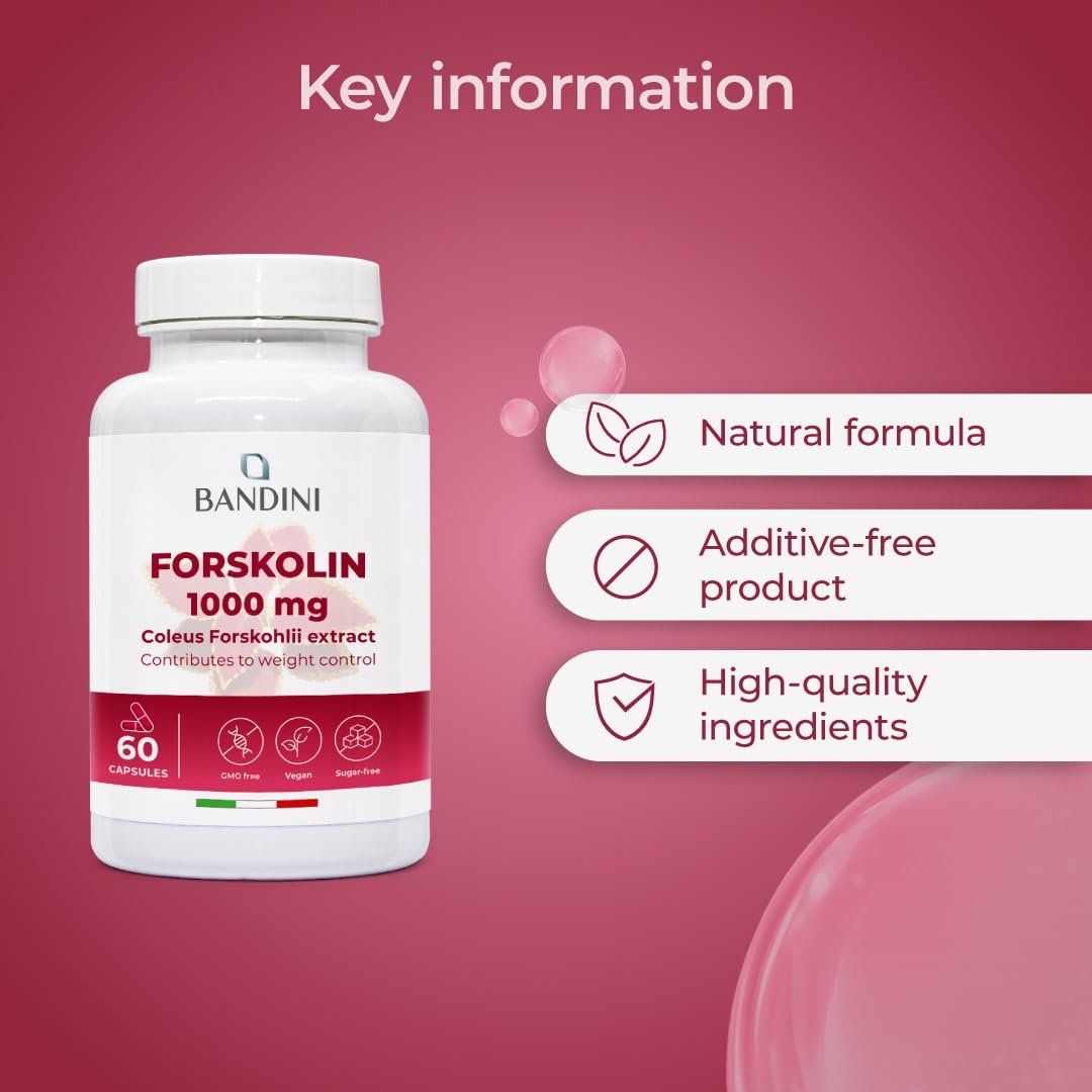 dose of l carnitine and forskilin for weight loss Bandini® Forskolin High Dose 1000mg, 60 Vegan Capsules, Help You Feel  Lighter, Coleus Forskohlii Extract 35:1, Keto & Low Carb Diet Friendly,  Supplement for Men & Women, Allergen-Free & GMO-Free : Amazon.ie