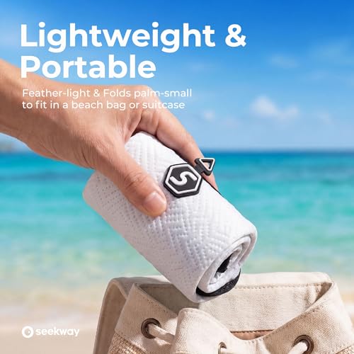 Image of SEEKWAY Water Shoes Quick-Dry Aqua Socks Barefoot Slip-on for Beach Pool Swim River Yoga Lake Surf Women Men Black SK001