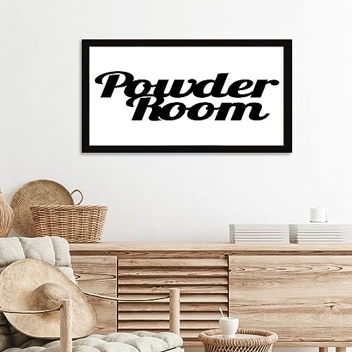 Décoration murale pour maison en bois avec cadre de qualité