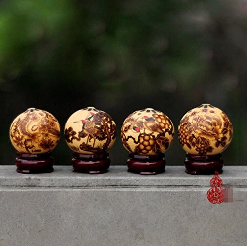 WellieSTR 30 Pieces 4-5cm Natural Egg Gourds Natrual Dried Calabash Gourd - Thumbnail 7