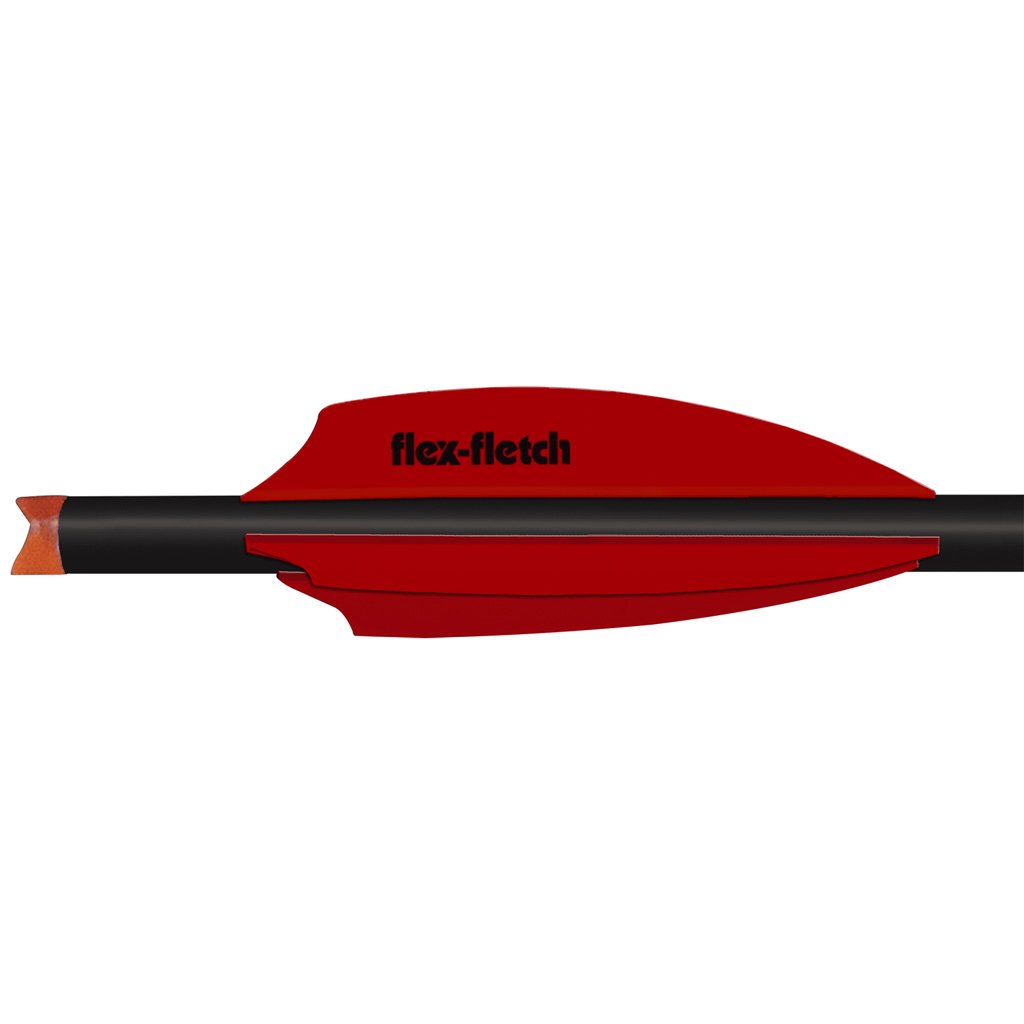 Flex Fletch Silent Knight 300 Real Red 3 in. 36 pk.