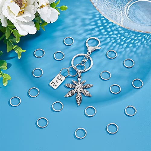 UNICRAFTALE About 150pcs Stainless Steel Jump Rings Round Ring Inner 12.3mm Closed but Unsoldered Jump Rings Metal Rings for Bracelet Necklace Jewlery Making - Image 3