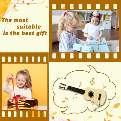 Blvochnnt BW7Y2 Kids Toy Guitar 6 String,17 Inch Mini Baby Guitar thumb #5