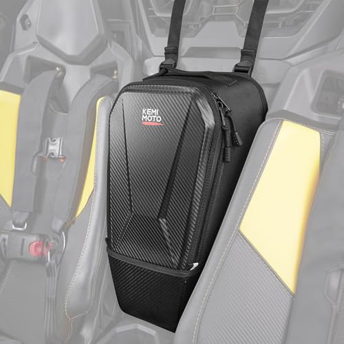 KEMIMOTO Shoulder Storage Bag Compatible with Can-Am Maverick R 2024+ Center Console Box Between Seat Storage EVA Water-resistant