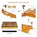 Pedalboard, Wooden Guitar Effects Pedal Board 17.3