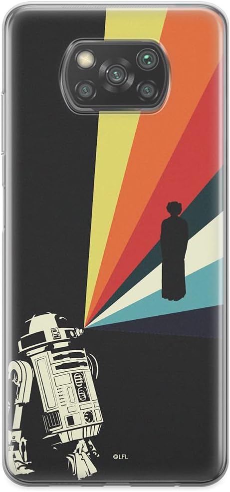 ERT GROUP Mobile Phone Case for Xiaomi POCOPHONE X3 Original and Officially Licensed Star Wars Pattern BB 8 010 Perfectly Adapted to The Shape of The Mobile Phone, Partially Transparent