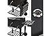 Large Outdoor Charcoal BBQ Grill with Lid, Thermometer, and Accessories, Modern Style