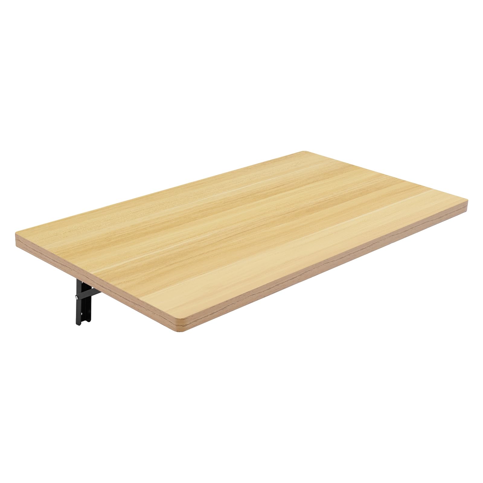 Banco de trabajo de pared plegable con capacidad de carga de 250 kg, mesa plegable de madera, 81 x 45,5 cm, soporte de pared robusto para taller y garaje, mesa de comedor, escritorio que