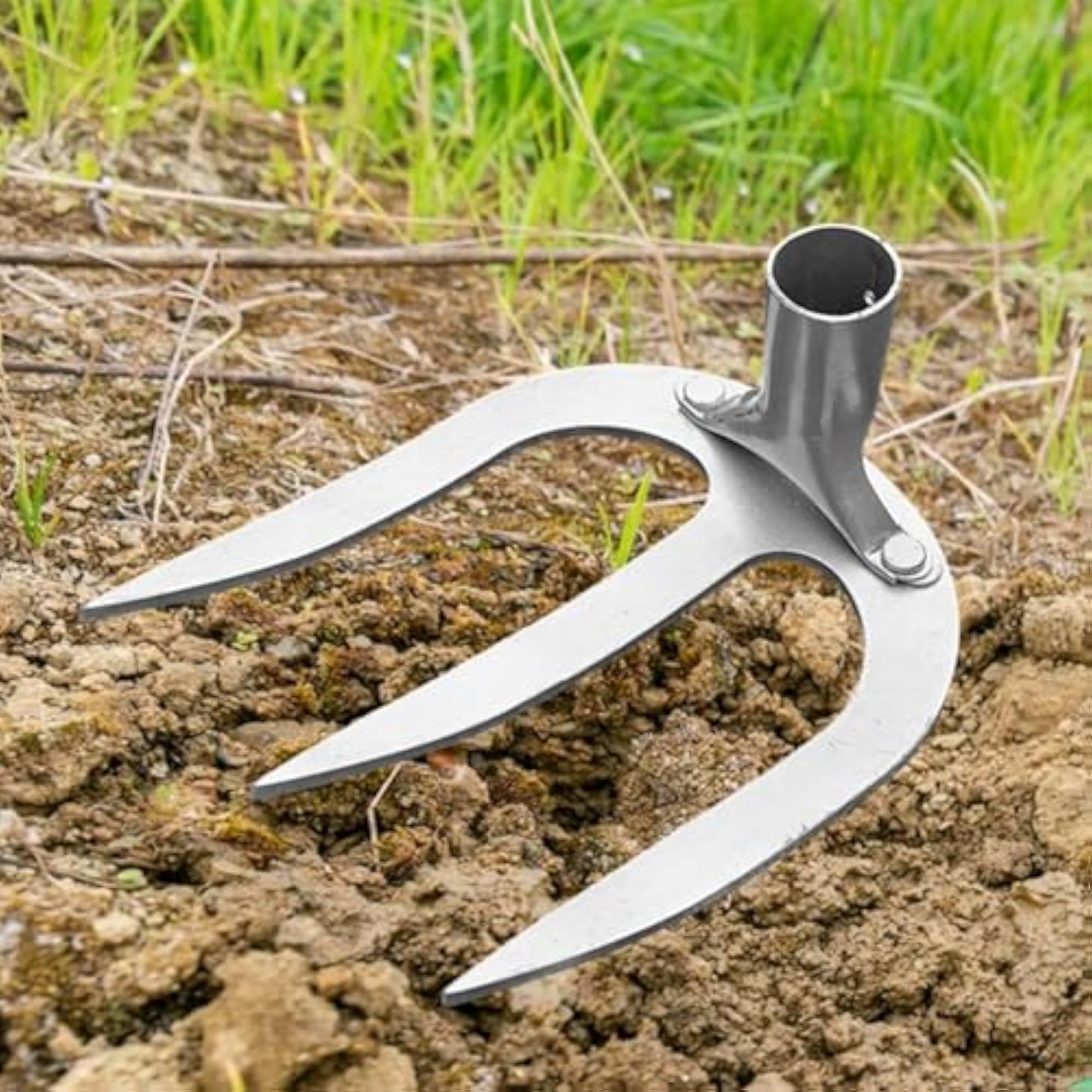 Gardening Rake Head Heavy Duty Tool for Plowing