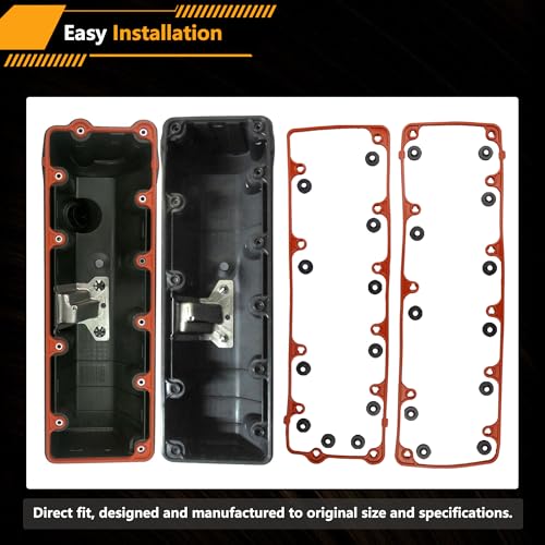 Image of VS50564R Engine Valve Cover Gasket Set for 2002-2012 Ford Crown Victoria /E150 /E250 /F150 /Heritage /Expedition /Explorer /Mustang, Lincoln Town Car, Mercury Grand Marquis /Mountaineer 4.6L V8