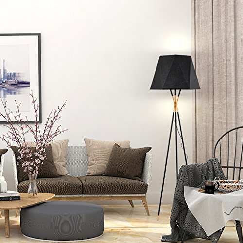 Lampadaire LED géométrique grand format salon D55 - 7