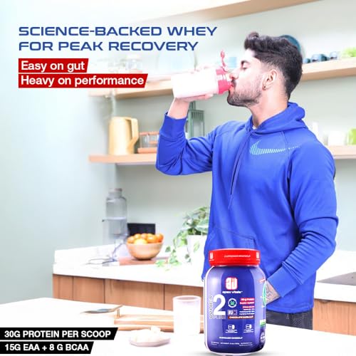 Image of Whey 2 Pure Isolate | Whey Protein Isolate & Hydrolyzed Blend | 30g Protein 15g EAA & 8g BCAA | Grass-Fed Whey | Digestive Enzymes | FDA Approved | Chocolate Hazelnut | 2lbs