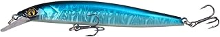 Mino pez Negro Luya Cebo Falso Pesca Artificial Wobbler Cebo 7g/ 12g Trolling Tiro Largo Cebo Duro Pesca depredador Ojo 3D