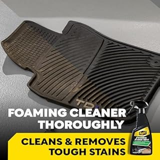 Meguiar's Foaming Floor Mat + Carpet Cleaner, 16oz BT, 6/CV