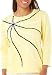 Alfred Dunner Women's Sunburst Crew Neck Pullover Sweater with Embellishment