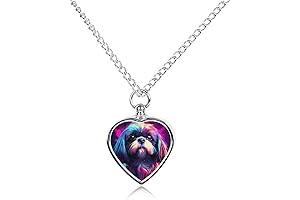Shih Tzu Dog Urn Necklace: Meaningful Memorial Jewelry for Beloved Companions
