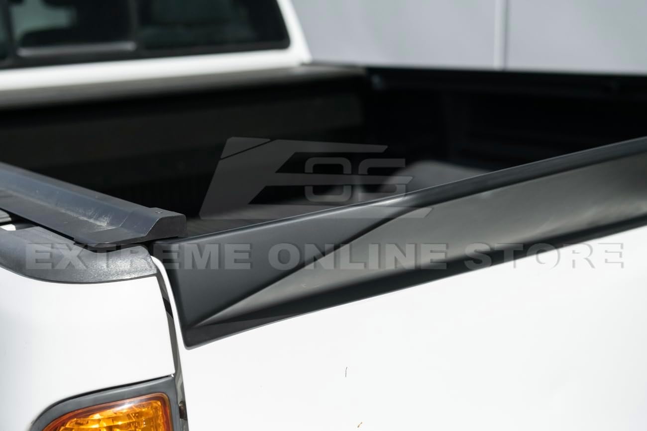 Replacement for 2001-2006 Toyota Tundra Models Street Series ABS Plastic - Matte Black Rear Trunk Lid Wing Tailgate Spoiler SPOILER-1168-ABS