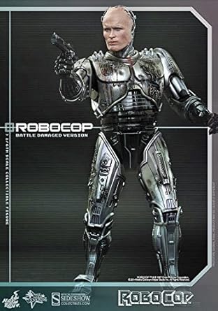Amazon ムービー マスターピース ロボコップ 1 6スケールフィギュア ロボコップ バトルダメージ版 アレックス マーフィ 2体セット フィギュア ドール 通販