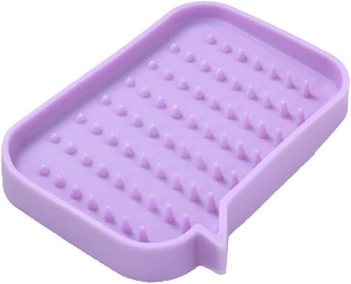 Jabonera de silicona con soporte para jabón creativo para baño, cocina, encimera