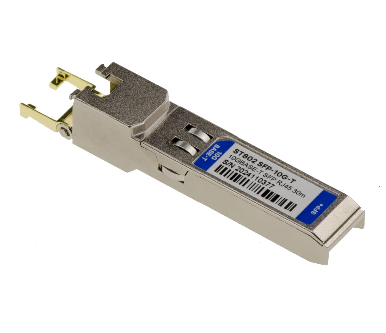 KALEA-INFORMATIQUE Module convertisseur transceiver Fibre SFP+ 10GBASE-T vers ethernet 10 Gigabit RJ45 cuivre, portée 30M