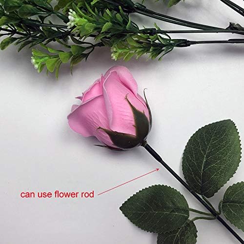 N++A 50pcs/Box Dia 4.5cm Cheap Soap Rose Head Romantic Wedding Valentine's Day Gift Wedding Banquet Home Decoration Hand Flower Art (11)