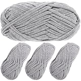 Fil à crocheter pour couvertures : ce fil à tisser présente des couleurs modernes et tendance, faciles à assortir et offre une grande liberté créative