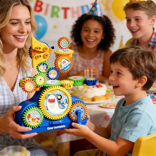 Jouet engrenage enfant - Jeu éducatif de construction manuelle - 2