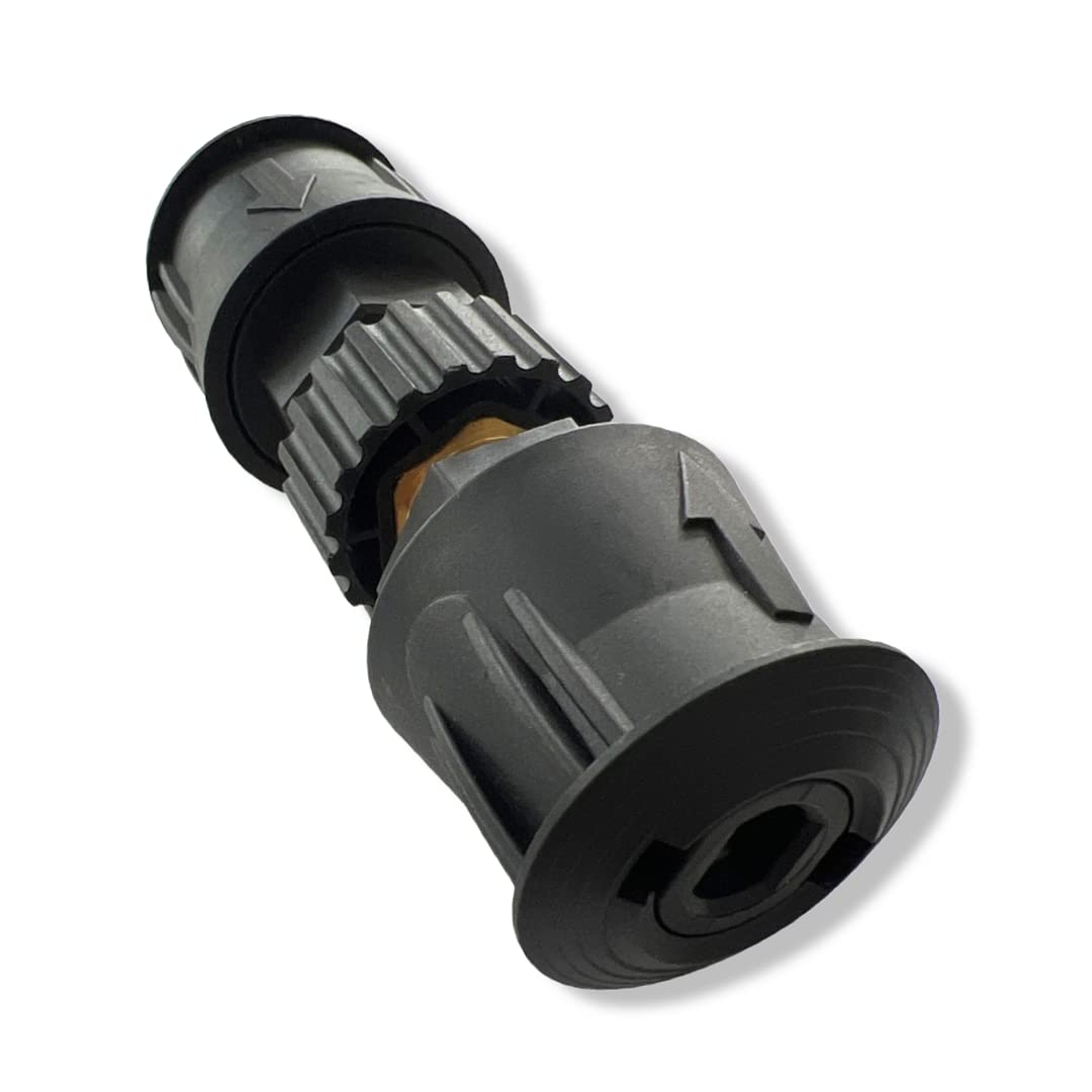 2 chiusure rapide per pistola e idropulitrice per Kärcher Quick Connect con adattatore M22 AG e supporto in plastica