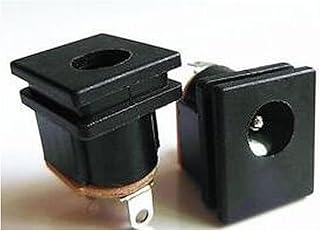 10PCS/LOT DC Power Socket Jack DC-015 PIN=2.0 3Pin DIP Needle Size Adaptation 5.5mmx2.1mm Power Female Plug