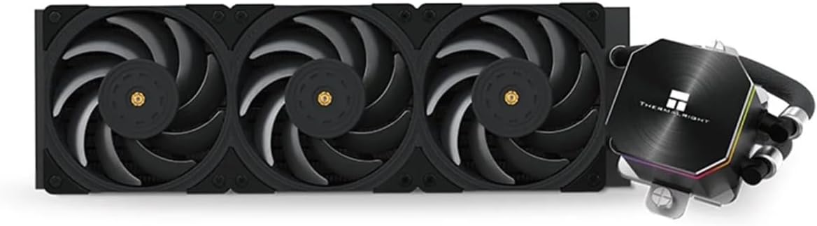 ThermalRight Frozen Edge 360 Black 360mm Intel AMD Uyumlu   Fanl  S v   lemci So utucu Siyah