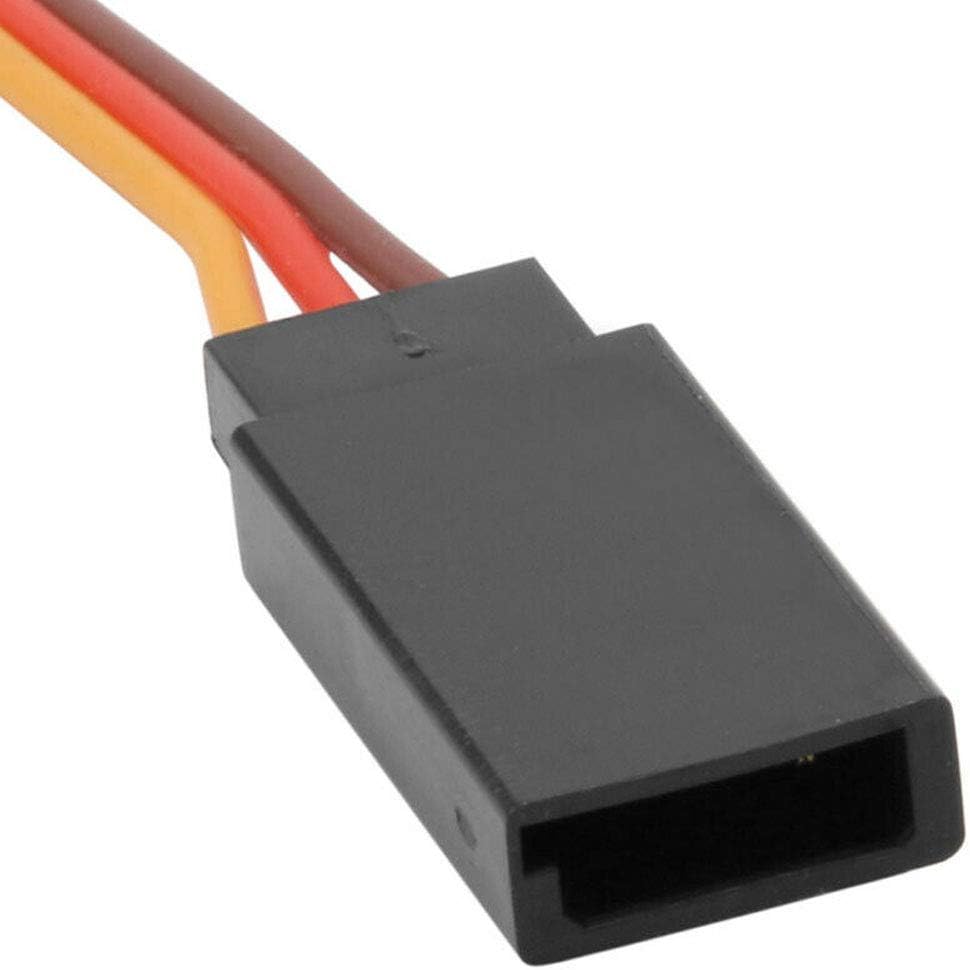 3-Pin Servo Extension Cable Cord 10cm/4'' 3.93 inch Female to Male Lead Wire Connector JR for RC Car Airplanes Remote Control (Pack of 10)