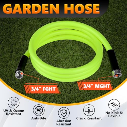Image of Stock Tank Drain Plug Kit Include 10FT 3 4 inch Garden Hose Pipe Reducer Hex Bushing & Brass Faucet Fit for rubbermaid Commercial 50 70 100 150 300 Gallon Stock Tanks Five Years Free Replacement
