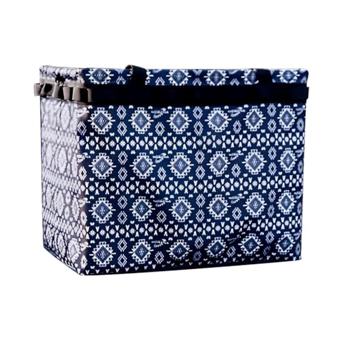 Sac de transport de voyage en toile bleu marine avec poignée renforcée et imperméable