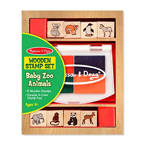 Baby Zoo Animals Stamp Set