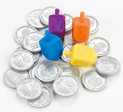 Rite Lite Musical Dreidel Plays Dreidel Song, Blue, Green, Red, All Ages