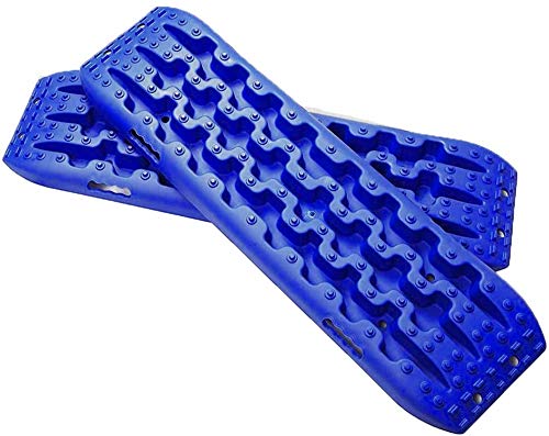 三方良し 3カラー スタックリカバリーラダー(2枚セット) 4WD緊急脱出 スタック脱出用 スノーヘルパー 砂/雪路の脱出に! (ブルー色)