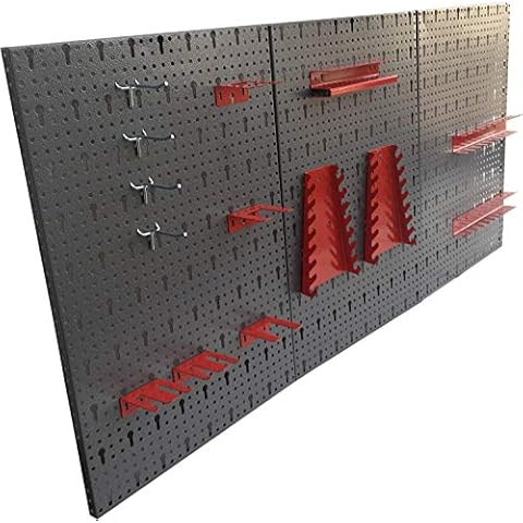 Kreher Dreiteilige Werkzeuglochwand aus Metall Cover